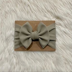 Baby Mint Classic Bow Headwrap